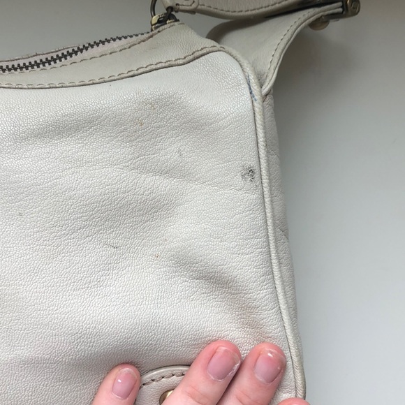 Rafe New York Cream Leather Handbag - Picture 4 of 10